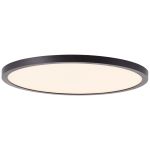 Brilliant Tuco Taklampa Plast Svart Vit 19W 2700lm - 827 Extra Varm Vit | 294mm - 3-Stegs Dimbar