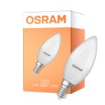 Osram Classic LED E14 Kronljus Matt 7.5W 806lm - 827 Extra Varm Vit | Ersättare 60W