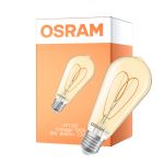 Osram Vintage 1906 LED E27 Edison Filament Guld 8W 806lm - 922 Extra Varm Vit | Bästa Färgåtergivning - Dimbar - Ersättare 60W