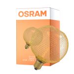 Osram Decor Spiral E27 Globe Filament Guld 3.5W 170lm - 818 Extra Varm Vit | Dimbar - Ersättare 15W