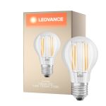 Ledvance Classic LED E27 Päron Filament Klar 7.5W 1055lm - 827 Extra Varm Vit | Dimbar - Ersättare 75W