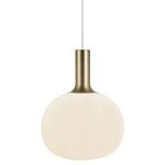 Nordlux Alton 25 Pendellampa Glas Vit | Passande för 1x E27