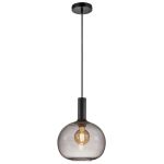 Nordlux Alton 25 Pendellampa Glas Svart | Passande för 1x E27