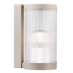 Nordlux Coupar Vägglampa Aluminium Sanded | IP54 - Passande för E27