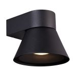 Nordlux Kyklop Vägglampa Aluminium Svart | Passande för GU10