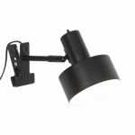 Nordlux Bordslampa Matis Clamp Metall Svart | Passande för 1x E27