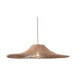 Good&Mojo Pendellampa Cancun Rattan Natural L | Passande för 1x E27 