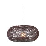 Good&Mojo Pendellampa Arizona Rattan Burgundy S | Passande för 1x E27 