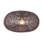 Good&Mojo Taklampa Arizona Rattan Burgundy S | Passande för 1x E27 