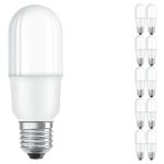 Flerpack 10x Ledvance LED Classic Stick LED E27 Matt 8W 806lm - 827 Extra Varm Vit | Ersättare 60W