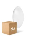 Flerpack 5x Ledvance Surface Cirkulär 250 Vit 13W 920lm - 830 Varm Vit | Sensor - IP44 - Ersättare 2x13W