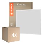 Flerpack 4x Ledvance LED Panel Kompakt Aluminium Vit 33W 3630lm - 865 Dagsljus | 60x60cm