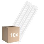 Flerpack 10x Osram Dulux-F LED 12W 1500lm - 840 Kallvit | 4-Stift - Ersättare 24W