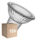 Flerpack 10x Ledvance LED Spot GU10 PAR16 6.9W 650lm 120D - 927 Extra Varm Vit | Bästa Färgåtergivning - Dimbar - Ersättare 80W