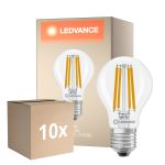 Flerpack 10x Ledvance Classic LED E27 Päron Filament Klar 11W 1521lm - 827 Extra Varm Vit | Ersättare 100W