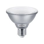 Philips Master Value LED Lampa Reflektor E27 PAR30 9.5W 740lm 25D - 927 Extra Varm Vit | Bästa färgåtergivning - Dimbar - Ersättare 75W