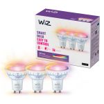 Flerpack 3x WiZ Smart LED Spot GU10 PAR16 5W 400lm 36D | Bästa Färgåtergivning - Dimbar - Ersättare 50W