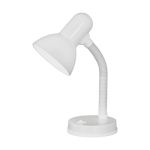 Eglo Bordslampa Basic Stål Vit | IP20 - Passande för 1x E27 