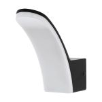 Eglo Vägglampa Fiumicino Utomhus Aluminium Svart 11.5W 1200lm - 830 Varm Vit