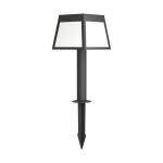 Eglo Spik Ljus Altilia Solar Svart 7W 790lm - 830 Varm Vit | IP65 - Rörelsesensor