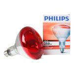 Philips BR125 IR 250W E27 230-250V Röd