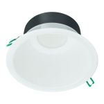 Philips LED Downlight Coreline DN142B Aluminium Vit 10.7W 1200lm 60D - 840 Kallvit | Utskärning   155mm - IP20 - Dimbar