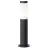 Brilliant Dody Pollare Golvlampa Metall Plast Svart | 120mm - IP44 - Utomhus - Passande för 1x E27