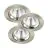 Flerpack 3x Nordlux Spot Fremont Metall Grå 4.5W 345lm 36D - 827 Extra Varm Vit | 85mm - IP23- Dimbar