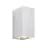 Nordlux Canto Maxi Kubi 2 Vägglampa Aluminium Vit Up & Down | IP44 - Passande för 2x GU10