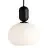 Nordlux Notti 20 Pendellampa Glas Svart | Passande för 1x E27