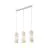 Nordlux Miella 3-Rail Pendellampa Glas Vit | Passande för 3x E27