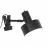 Nordlux Bordslampa Matis Clamp Metall Svart | Passande för 1x E27