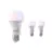 Flerpack 3x Calex Smart Tuya Wifi E27 Päron 8.5W 806lm - 822-840 Justerbar Vit | RGBW - Dimbar - Ersättare 60W