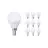 Flerpack 10x Noxion Lucent Lyster LED E14 boll Matt 2.5W 250lm - 827 Extra Varm Vit | Ersättare 25W
