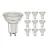 Flerpack 10x Noxion PerfectColor LED Spot GU10 PAR16 3W 230lm 36D - 927 Extra Varm Vit | Bästa färgåtergivning - Dimbar - Ersättare 35W