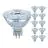 Flerpack 10x Ledvance Performance LED Spot Reflektor GU5.3 MR16 5W 345lm 36D - 927 Extra Varm Vit | Bästa färgåtergivning - Dimbar - Ersättare 35W
