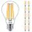 Flerpack 10x Philips Corepro LED Lampa E27 Päron Klar 17W 2452lm - 827 Extra Varm Vit | Ersättare 150W