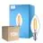 Flerpack 10x Philips Corepro LED Kronljus E14 Filament Klar 6.5W 806lm - 827 Extra Varm Vit | Ersättare 60W