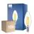 Flerpack 10x Philips MASTER LED E14 Kronljus Filament Klar 5.9W 806lm - 922-927 Dim To Warm | Bästa Färgåtergivning - Dimbar - Ersättare 60W