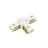 Bright Choice 1-Fas Rail T-Anslutningsstycke Vit