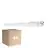 Flerpack 4x Ledvance LED Allmänbruksarmatur Vattentät Fukttät 58W 8000lm - 840 Kallvit | 150cm