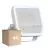 Flerpack 4x Ledvance LED Strålkastare Aluminium Vit 41W 5500lm 100D - 830 Varm Vit | IP66 - Symmetrisk