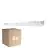 Flerpack 6x Ledvance LED Allmänbruksarmatur Vattentät Fukttät 46W 5750lm - 830 Varm Vit | 150cm