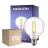 Flerpack 15x Noxion Lucent LED E27 Globe Filament Klar 7W 806lm - 827 Varm Vit | Ersättare 60W