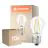 Flerpack 10x Ledvance Classic LED E27 Päron Filament Klar 1W 136lm - 827 Extra Varm Vit | Ersättare 15W