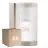 Flerpack 6x Nordlux Coupar Vägglampa Aluminium Sanded | IP54 - Passande för E27