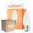 Flerpack 10x Osram LED B22D Kronljus Filament Matt 4W 470lm - 827 Extra Varm Vit | Ersättare 40W