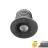 EcoDim Infälld Spot Mini Antracit 2.5W 155lm 30D - 827 Extra Varm Vit | 35mm - Utskärning   28mm - IP67 - Dimbar