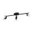 Eglo Taklampa Buzz-LED Stål Svart 3x2.8W 3x250lm - 830 Varm Vit | IP20 - Inkl. 3x GU10