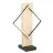Eglo Bordslampa Boyal Trä Svart, Brun 13W 1750lm - 830 Varm Vit